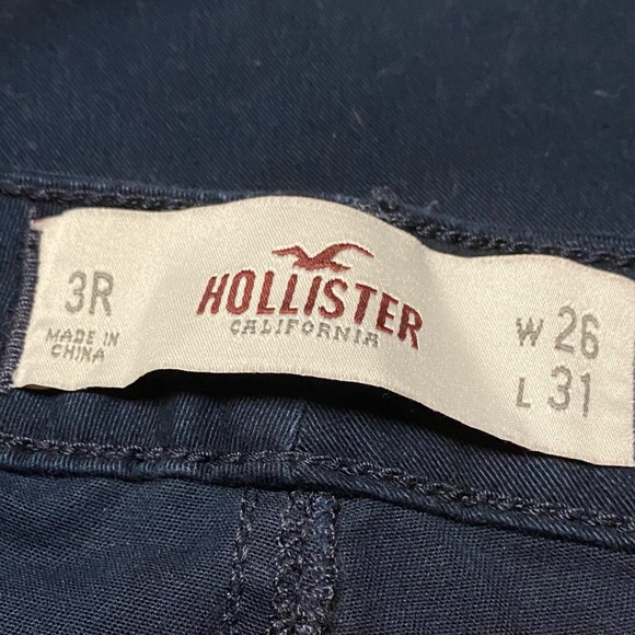 Hollister Super Skinny 26X31 3R Blue Pant Low Rise Casual Bottoms NEW NWT - Picture 10 of 12